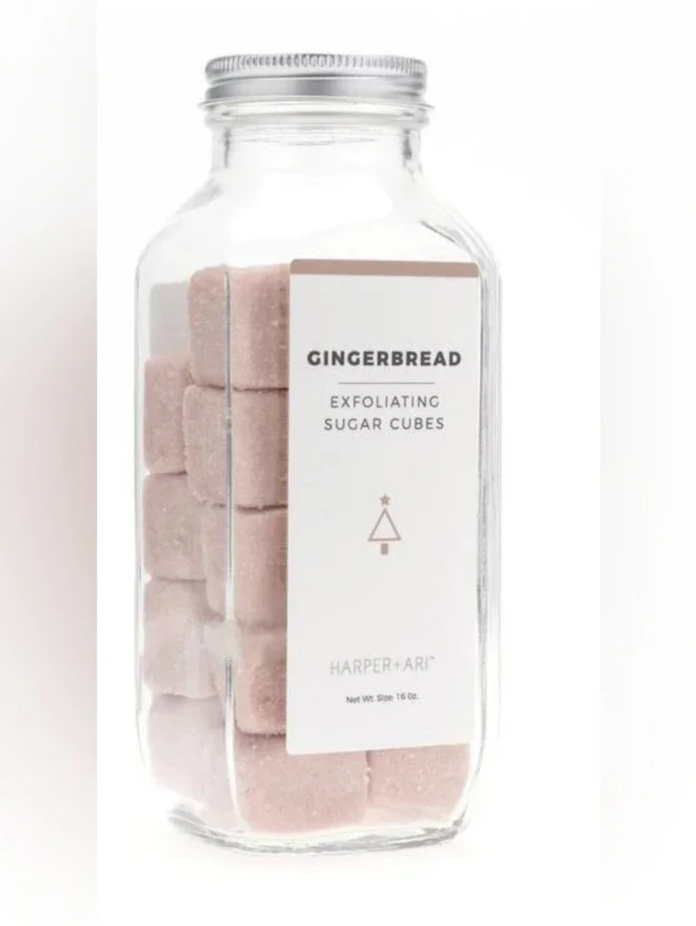 Harper + Art Gingerbread Exfoliating Sugar Cubes - 9.5oz